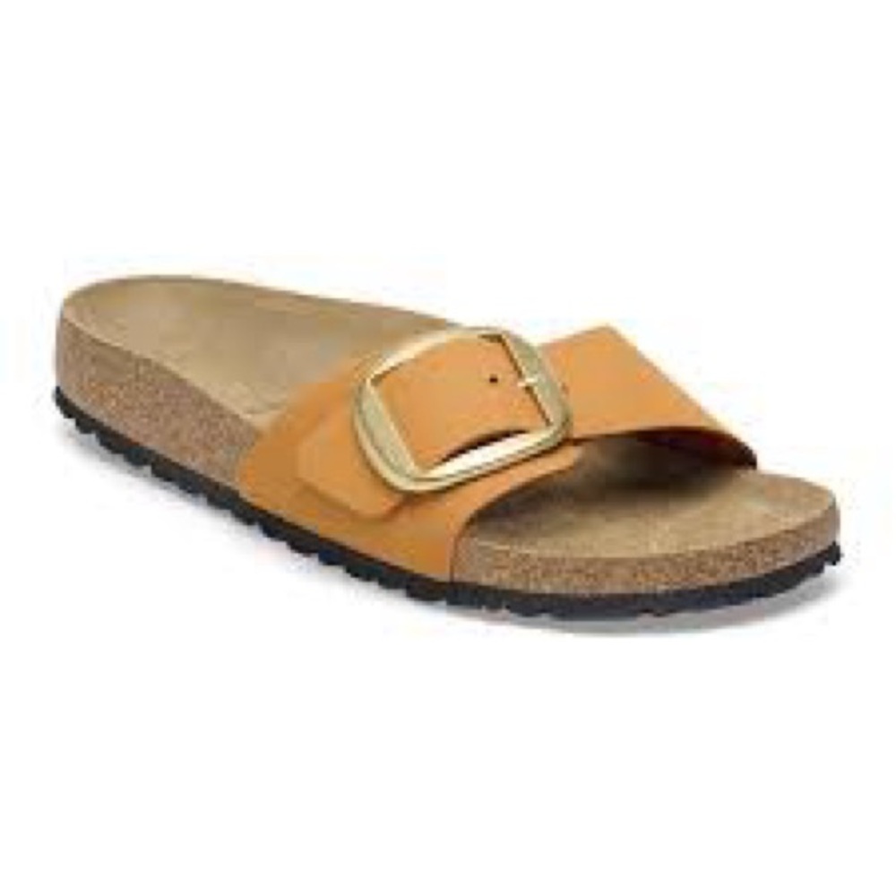 Birkenstock Women's Orange Slide Sandals